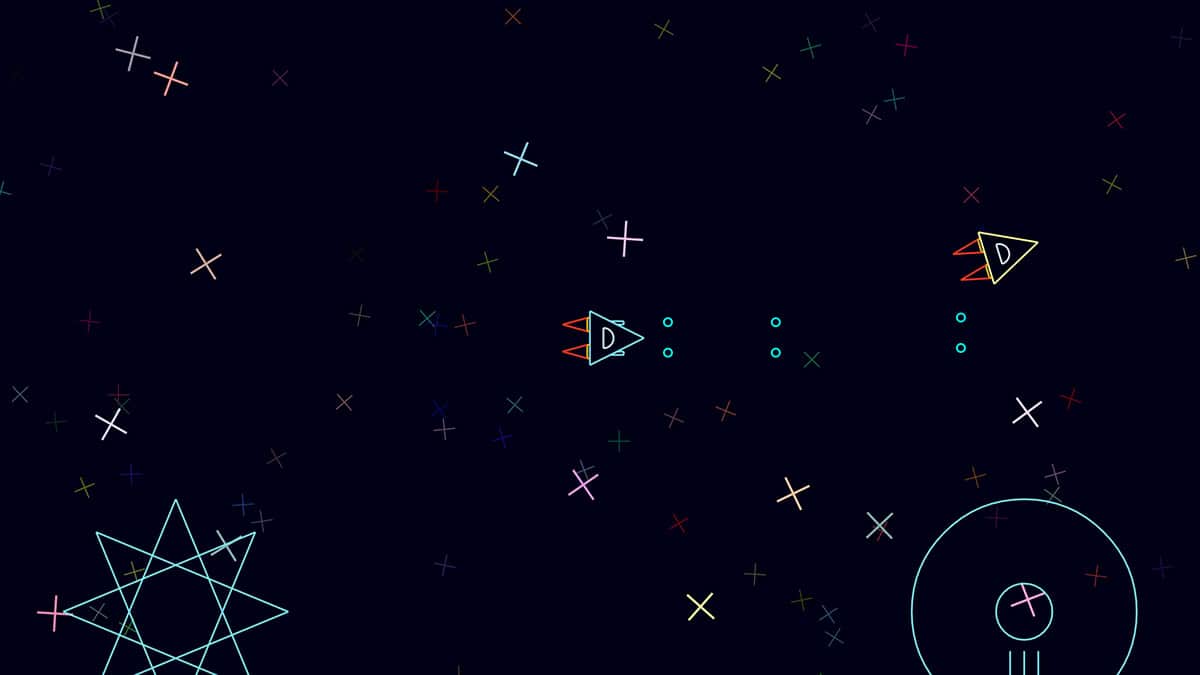 Space Vertex, gioco arcade multiplayer locale per Android